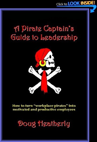 A Pirate Captain's Guide to Leadership - Book Cover 